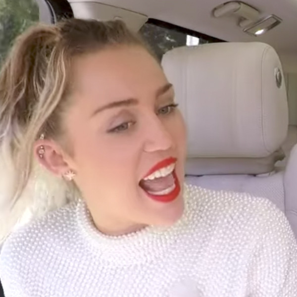 Miley Cyrus, Carpool Karaoke Miley Cyrus, Carpool Karaoke